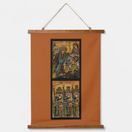 Ethiopian Nativity Icon 吊り下げ型タペストリー
