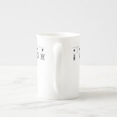 Ethiopian Numeral Clock ボーンチャイナマグカップ (裏面)