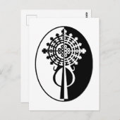 Ethiopian Processional Cross-II ポストカード (正面/裏面)