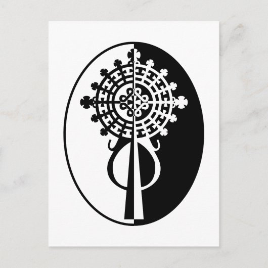 Ethiopian Processional Cross-II ポストカード (正面)