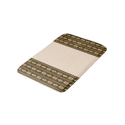 Ethiopian Tebeb Pattern バスマット (アングル)