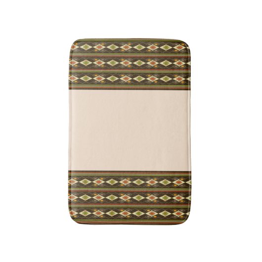 Ethiopian Tebeb Pattern バスマット (正面縦)