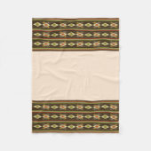 Ethiopian Tebeb Pattern フリースブランケット (正面)
