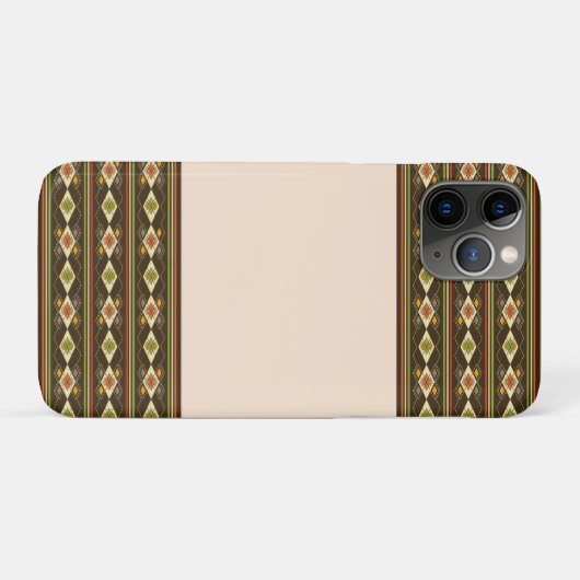 Ethiopian Tebeb Pattern Case-Mate iPhoneケース (裏面(横))