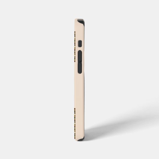 Ethiopian Tebeb Pattern iPhoneケース (左側面)