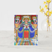 EthiopianTheotokos カード (黄色い花)