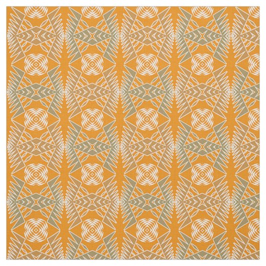 ethnic african geometric pattern ファブリック (見本)