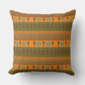 ethnic african striped tribal pattern. アウトドアクッション (正面)