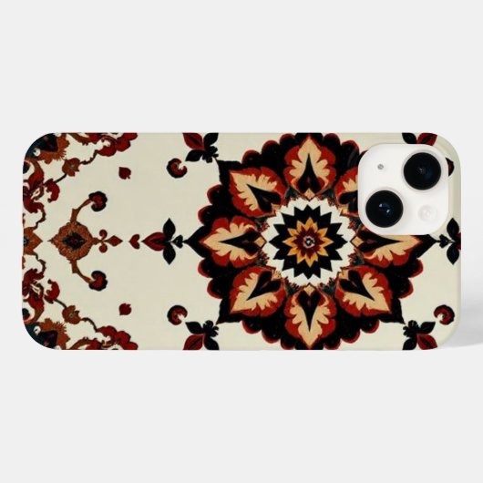 Ethnic design iphone case Persian/Asian Case-Mate iPhoneケース (裏面 (横))