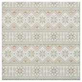 Ethnic Geometric Floral Tribal Seamless Pattern ファブリック (見本)