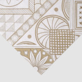 Ethnic Geometric Floral Tribal Seamless Pattern 2 薄葉紙 (詳細)