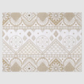 Ethnic Geometric Floral Tribal Seamless Pattern 2 薄葉紙 (正面)
