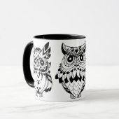 Ethnic Owl マグカップ (正面左)