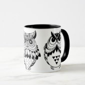 Ethnic Owl マグカップ (正面右)