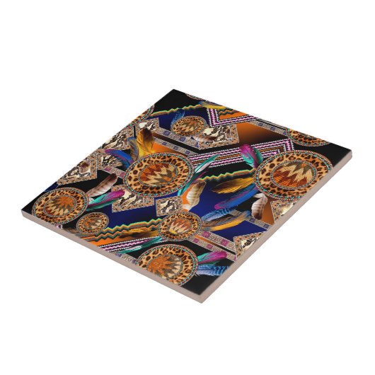 Ethnic Pattern  タイル (側面)