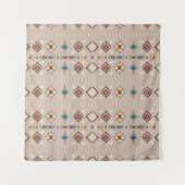 Ethnic seamless pattern タペストリー (正面(横))