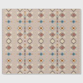 Ethnic seamless pattern ラッピングペーパー (フラット)