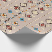 Ethnic seamless pattern ラッピングペーパー (角)