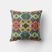 Ethnic seamless pattern. Ethnic boho ornament. Rep クッション (裏面)