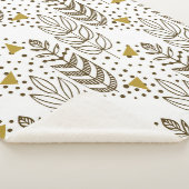 Ethnic seamless pattern with stylish trees. Endles シェルパブランケット (3/4)