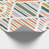 Ethnic Tribal Argyle Seamless Pattern. Traditional ラッピングペーパー (角)