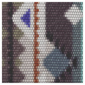 ethnoスタイルのボヘミアのオーナメント、アズテック人 ファブリック (クローズアップ)