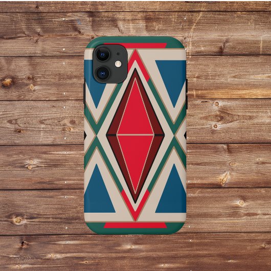 Ethno Muster Green Case-Mate iPhoneケース