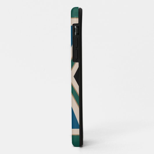 Ethno Muster Green Case-Mate iPhoneケース (裏面/左)
