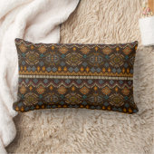 Ethno seamless pattern. Ethnic boho ornament. Trib ランバークッション (ブランケット)