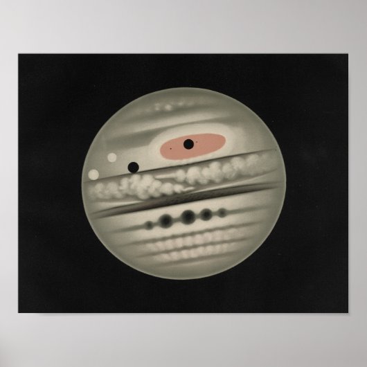 Etienne Leopold Trouvelot - The Planet Jupiter ポスター (正面)