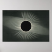 Etienne Leopold Trouvelot - Total Eclipse ポスター (正面)
