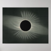 Etienne Leopold Trouvelot - Total Eclipse ポスター (正面)