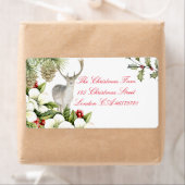 Etiket kerst hert ラベル (インサイチュ)