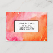 Etiqueta/水彩表現 名刺 (裏面)