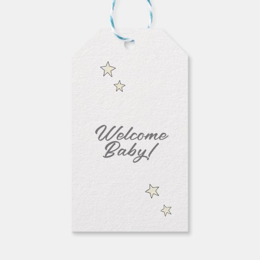 Etiqueta Bienvenido Bebé! ギフトタグ (裏面)