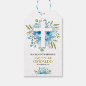 Etiqueta de agradecimiento parbautizo ギフトタグ (正面)