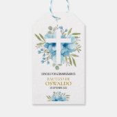 Etiqueta de agradecimiento parbautizo ギフトタグ (裏面)