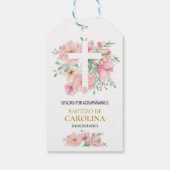 Etiqueta de agradecimiento parbautizo ギフトタグ (裏面)