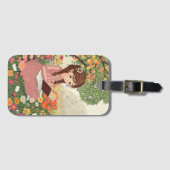 Etiqueta de Bagagem Menina no Jardim ラゲッジタグ (正面横)