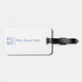 Etiqueta de Bagagem Mon Space Web ラゲッジタグ (裏面横)