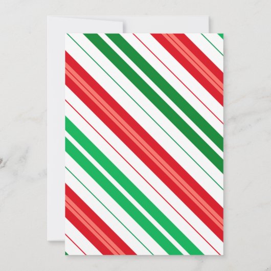 Etiqueta de envío de Papá Noel personalizable 招待状 (裏面)