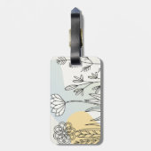 Etiqueta de equipaje, sencilla  ラゲッジタグ (裏面縦)