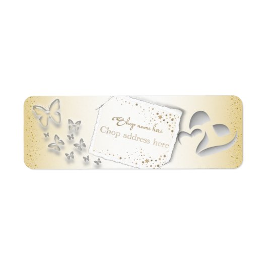 Etiqueta de remitente personalizada ラベル (正面)