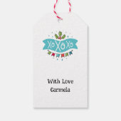 etiqueta navideña hello winter ギフトタグ (裏面)