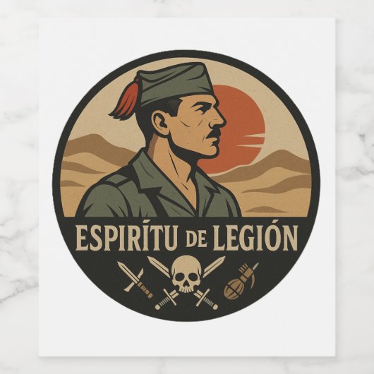 ETIQUETA PARA BOTELLA DE VINO ワインラベル (シングルラベル)