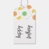 Etiqueta para regalo cítricos ギフトタグ (正面)