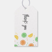 Etiqueta para regalo cítricos ギフトタグ (正面)