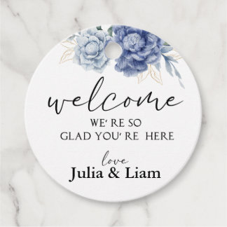 Etiquetas elegantes para recuerdos Favor Tags  フェイバータグ