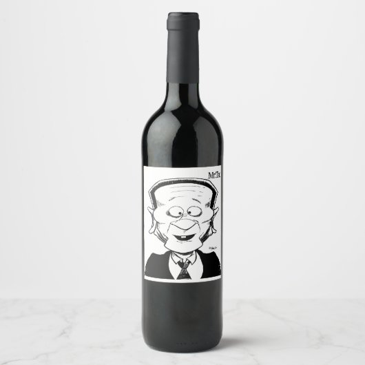 ETIQUETAS MR.TATI ワインラベル (正面)