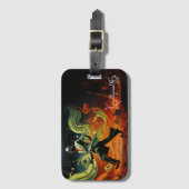 Étiquette À Bagage Kiff Kreyollywood  ラゲッジタグ (正面縦)